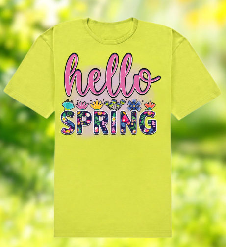 Spring short sleeve t shirts