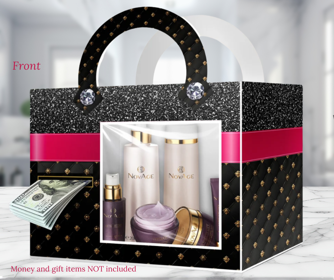 ATM /Gift box purse with window