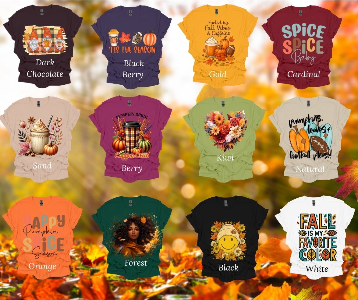 Fall T-shirt Collection