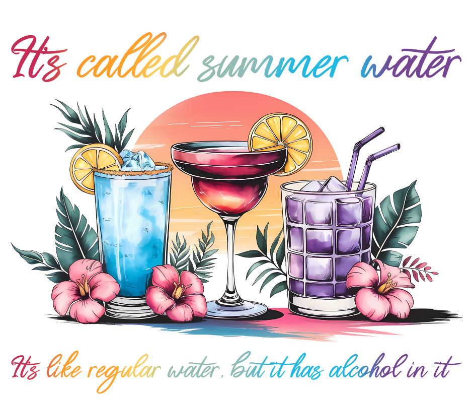 Summer Fun Colorful stemless tumbler