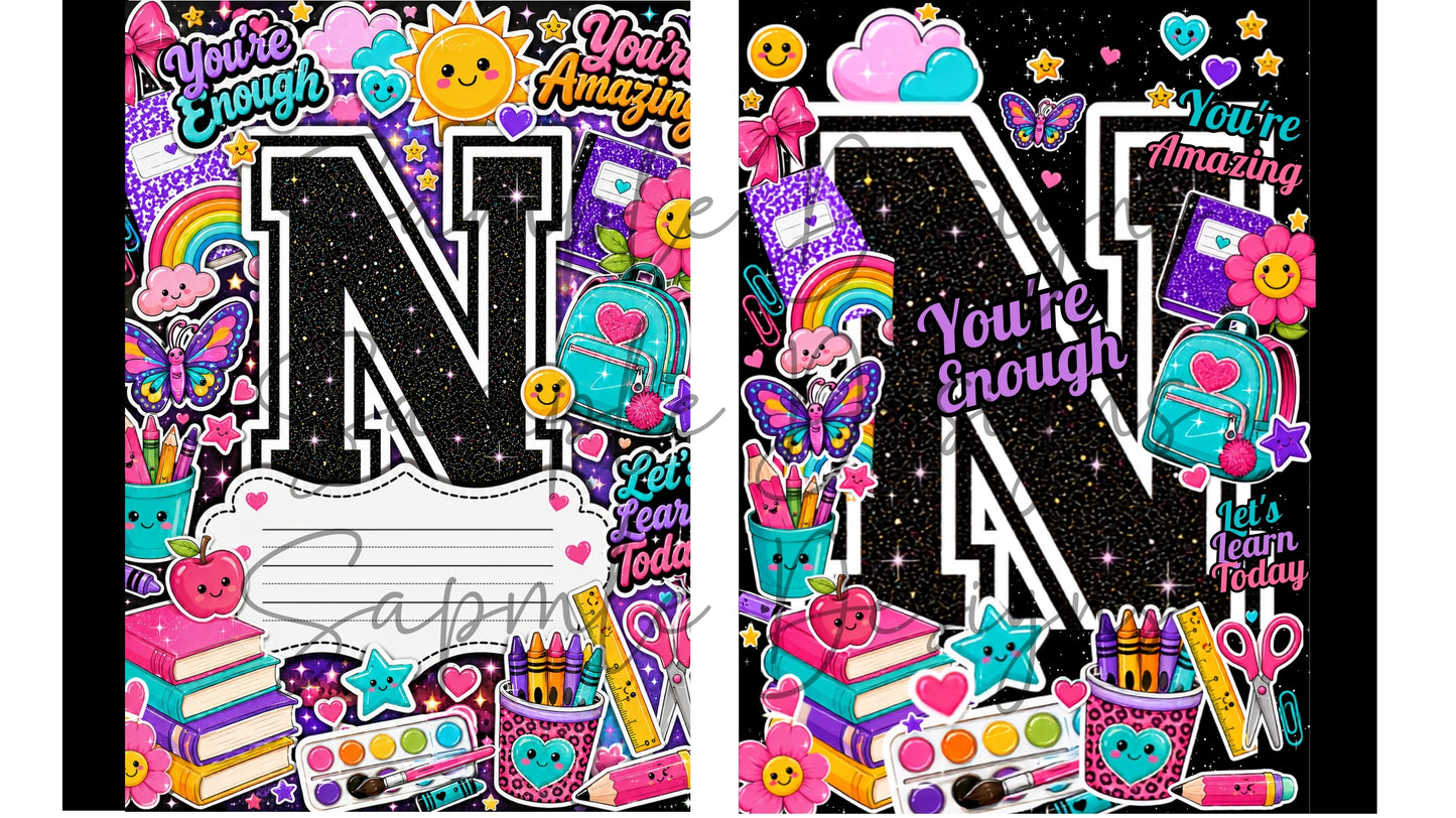Custom Back 2 School Supplies Bundle