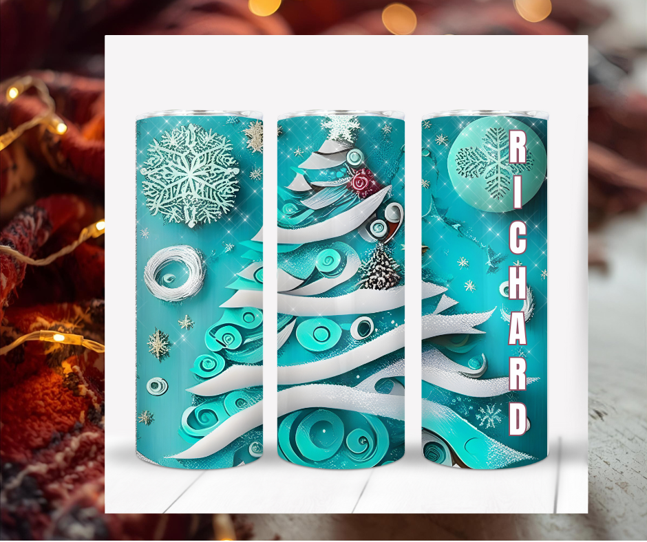 Custom Holiday Tumblers