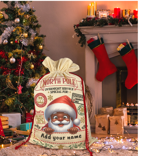 Customized Santa sacks