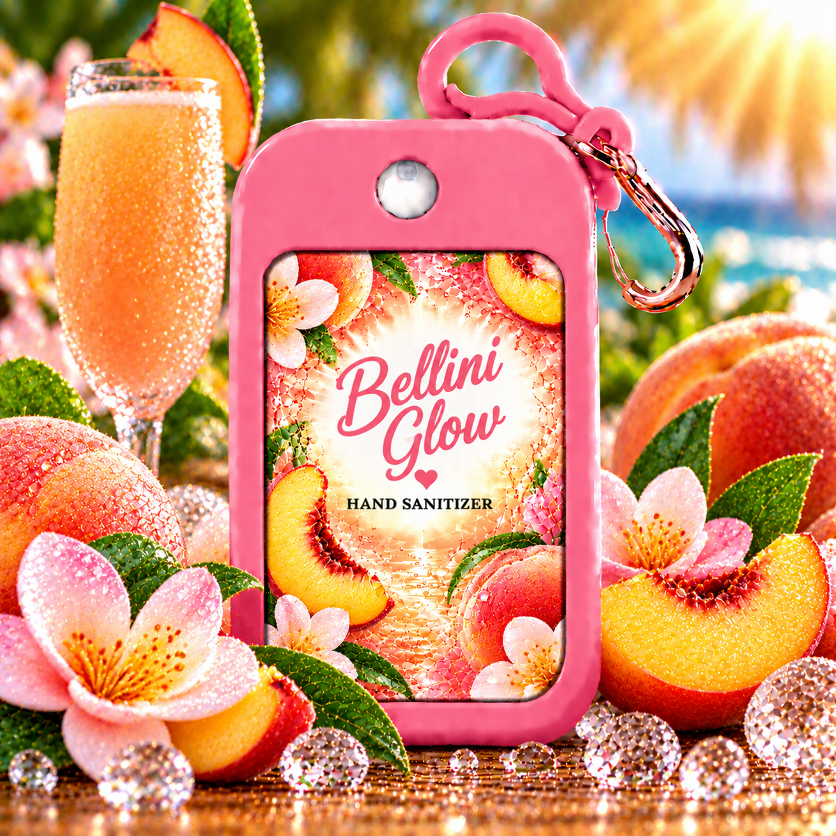 Custom Hand Sanitizer + Holder | Choose Your Scent & Design