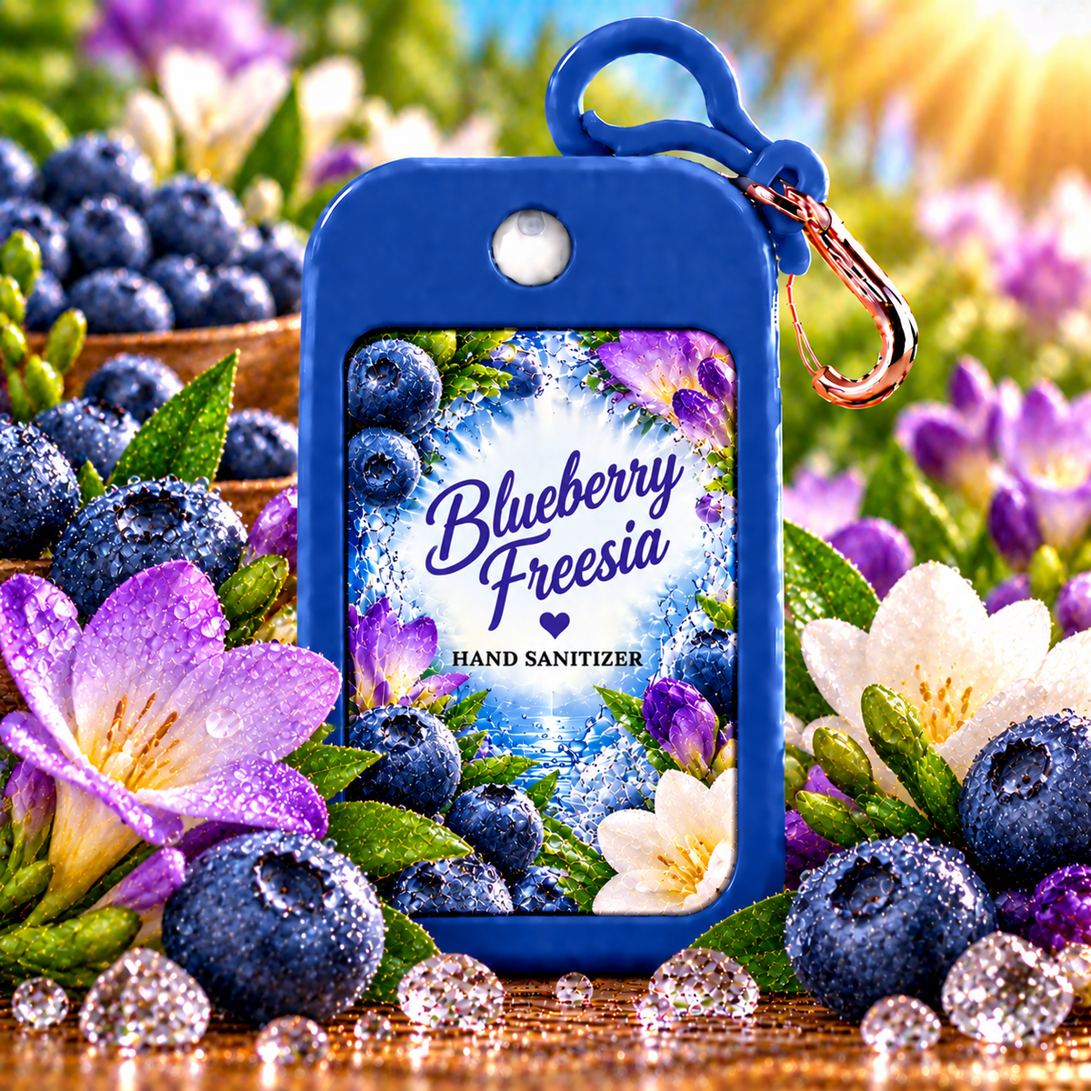Custom Hand Sanitizer + Holder | Choose Your Scent & Design