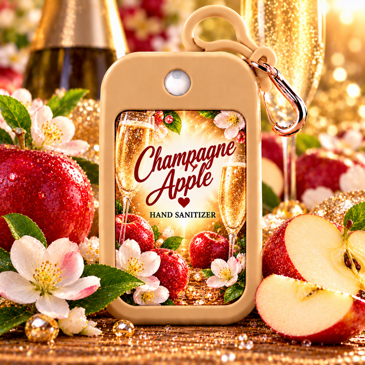 Custom Hand Sanitizer + Holder | Choose Your Scent & Design