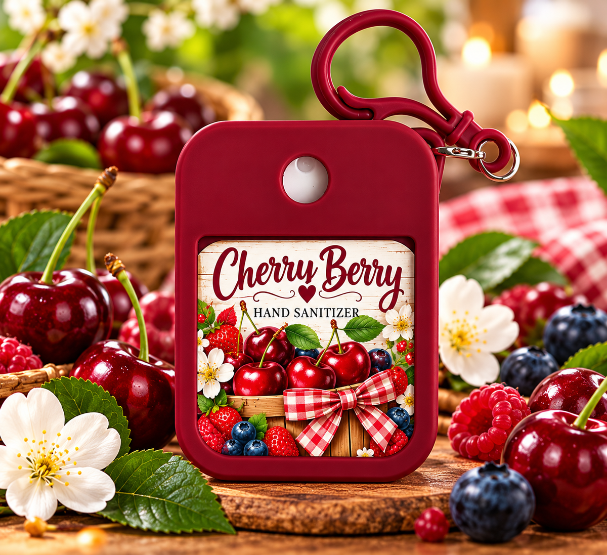Custom Hand Sanitizer + Holder | Choose Your Scent & Design