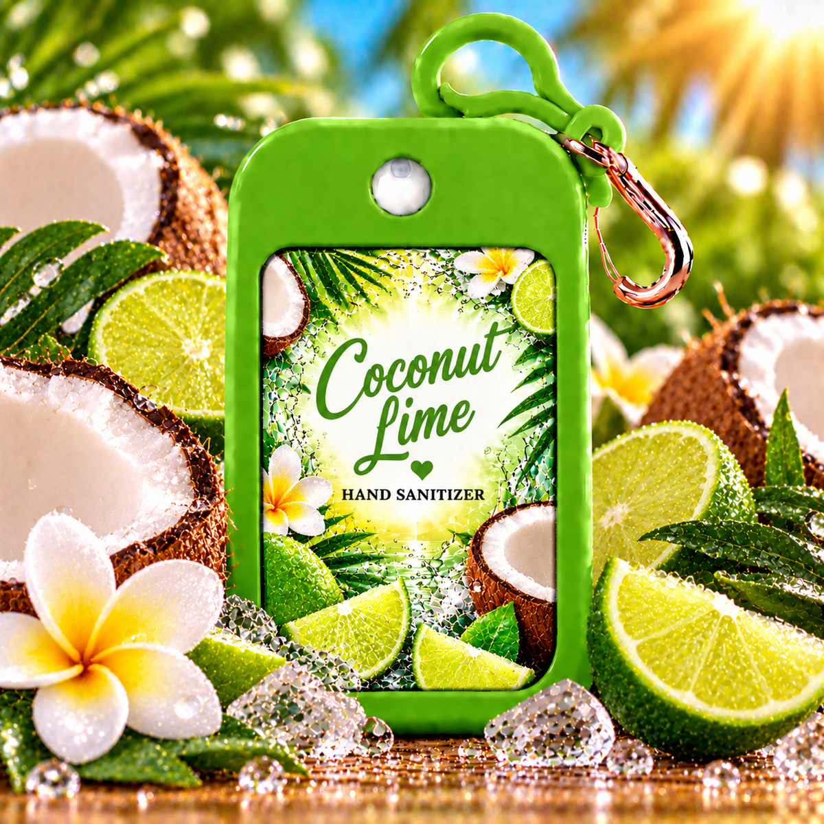 Custom Hand Sanitizer + Holder | Choose Your Scent & Design