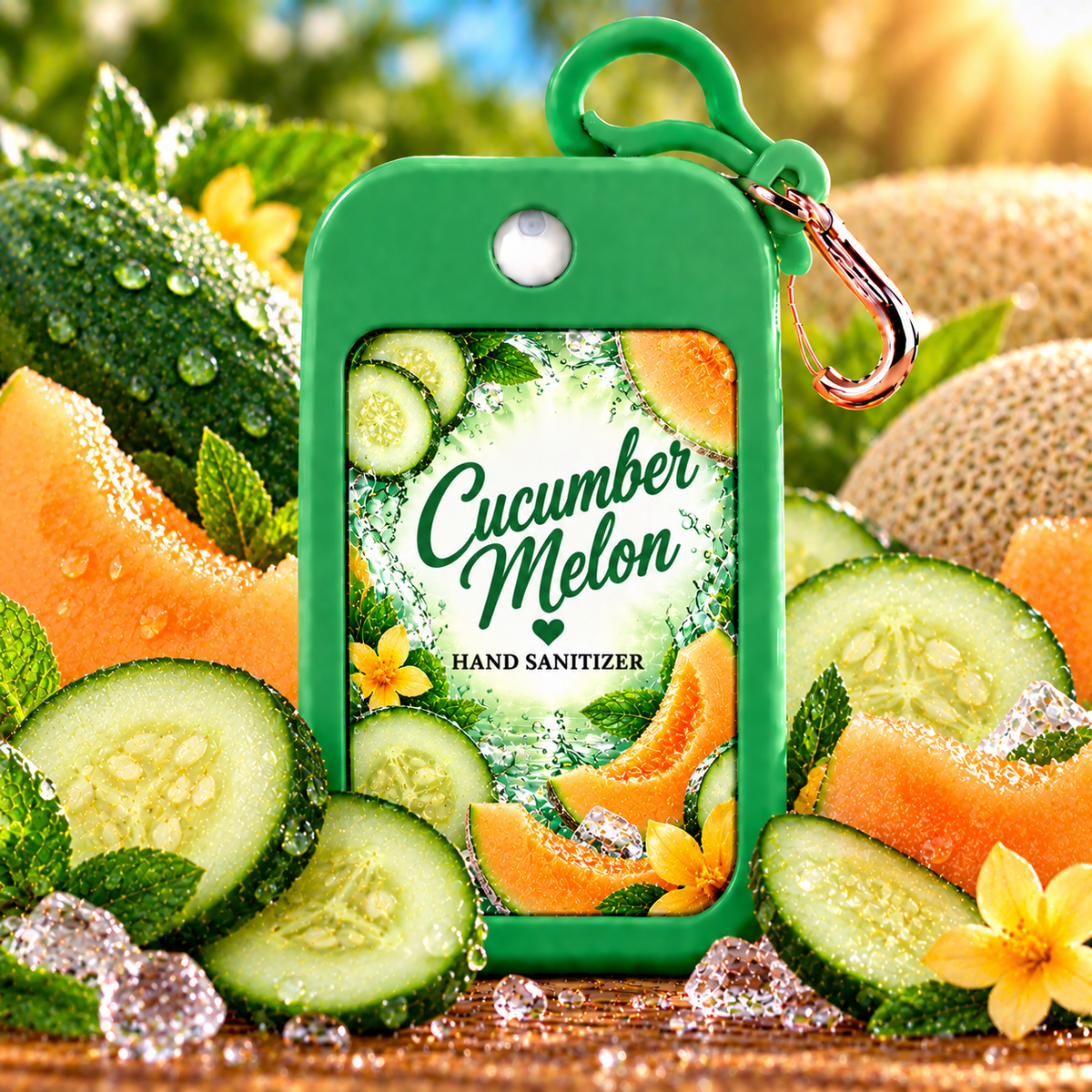 Custom Hand Sanitizer + Holder | Choose Your Scent & Design