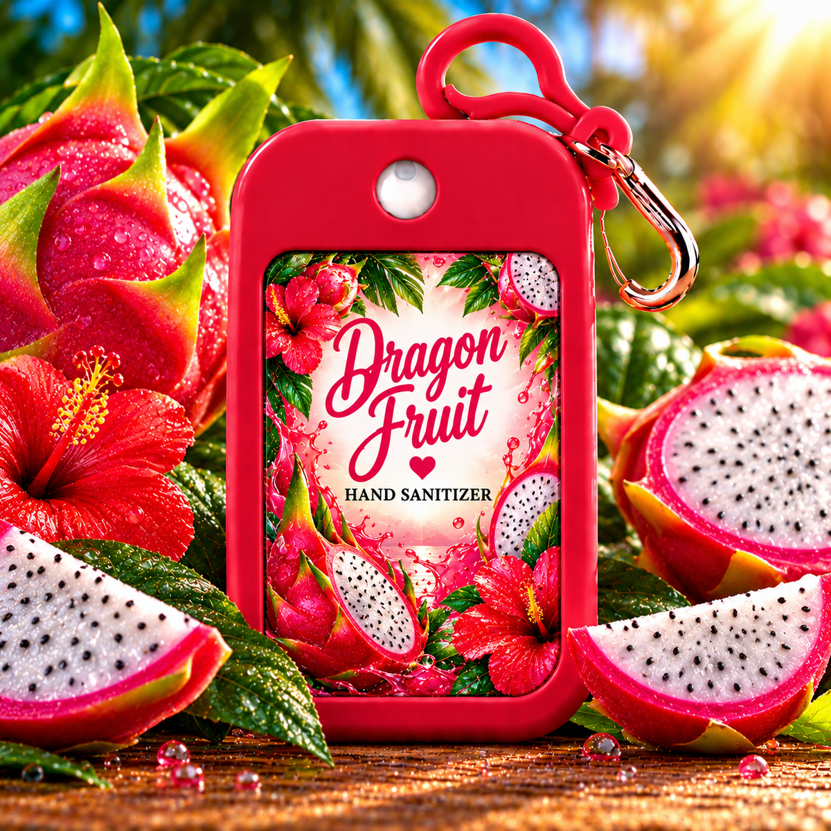Custom Hand Sanitizer + Holder | Choose Your Scent & Design
