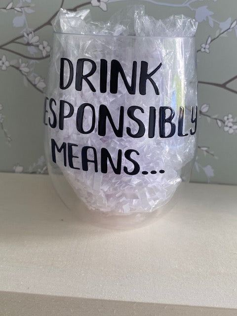 Funny Wine Cups 12oz
