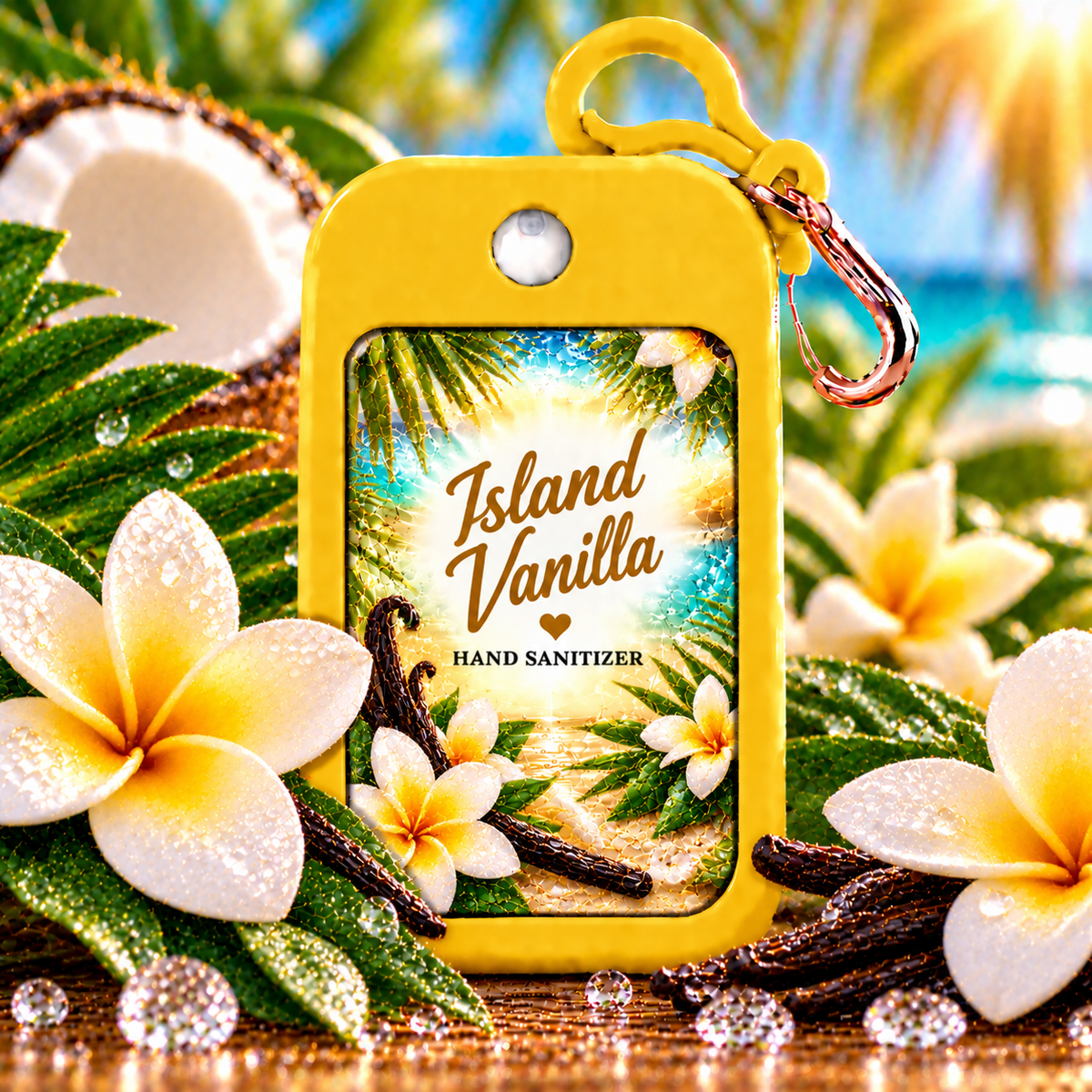 Custom Hand Sanitizer + Holder | Choose Your Scent & Design