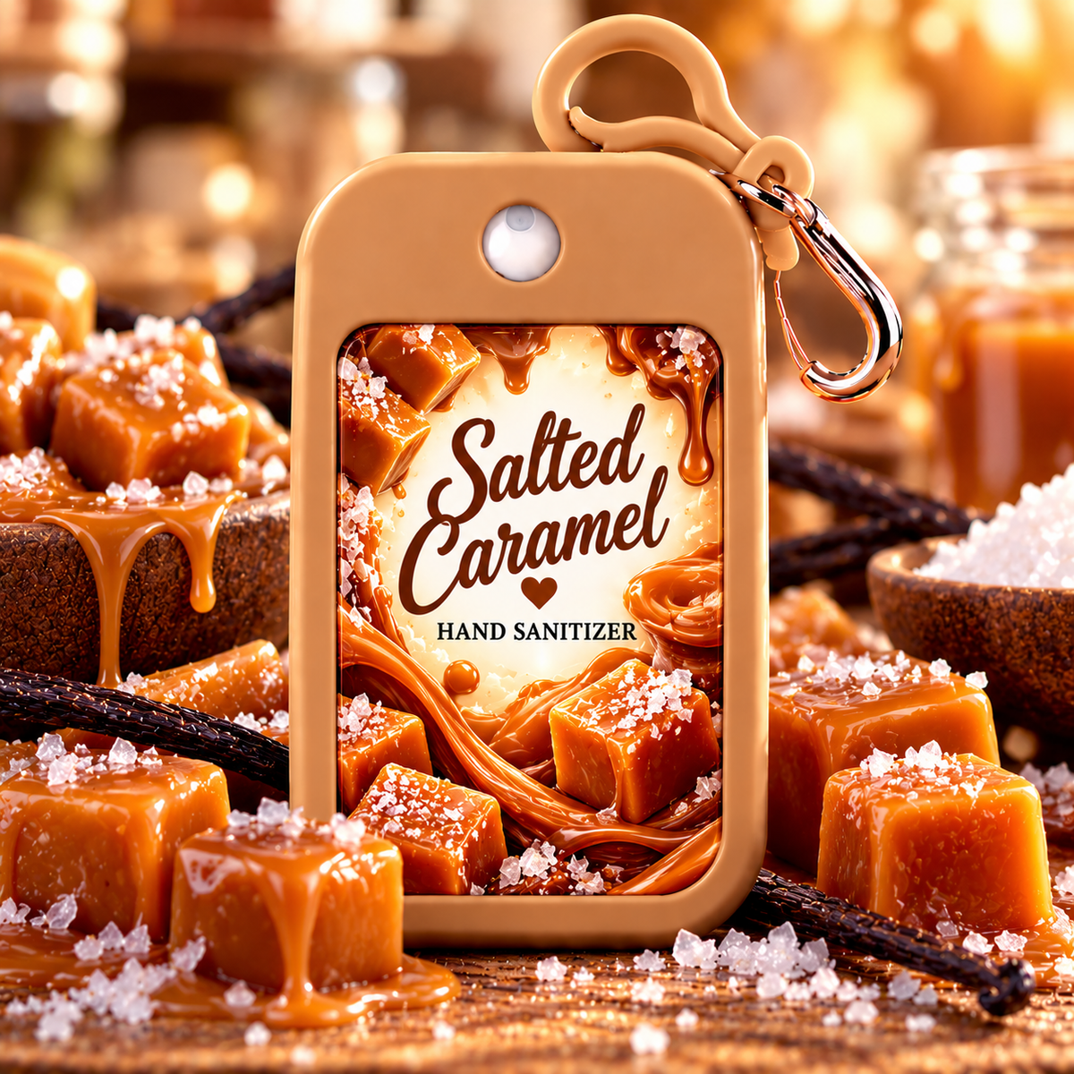 Custom Hand Sanitizer + Holder | Choose Your Scent & Design
