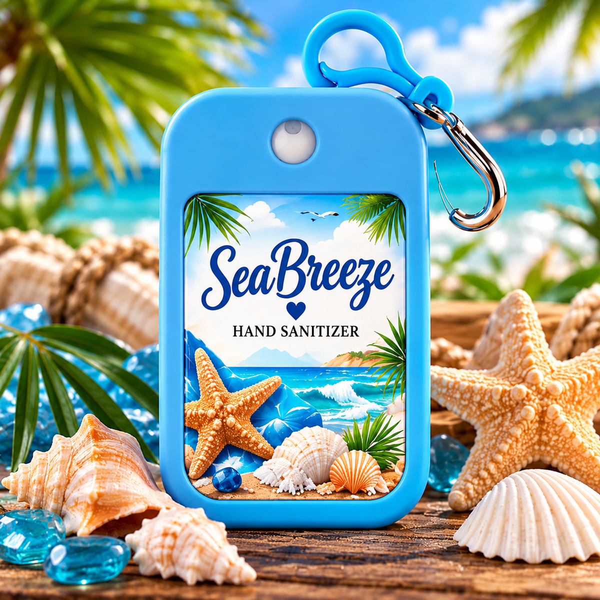 Custom Hand Sanitizer + Holder | Choose Your Scent & Design