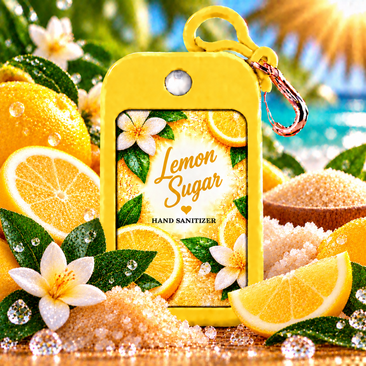 Custom Hand Sanitizer + Holder | Choose Your Scent & Design