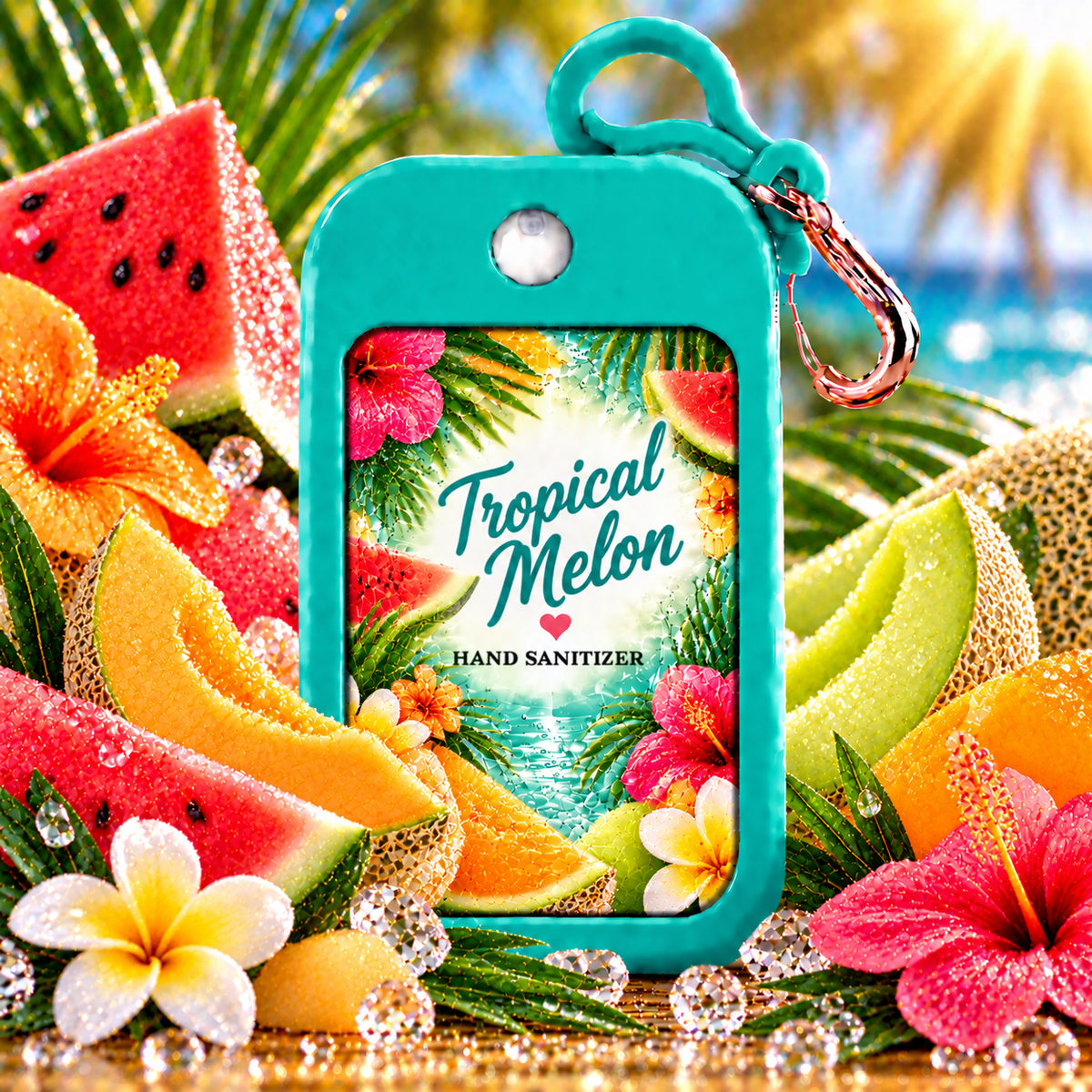Custom Hand Sanitizer + Holder | Choose Your Scent & Design