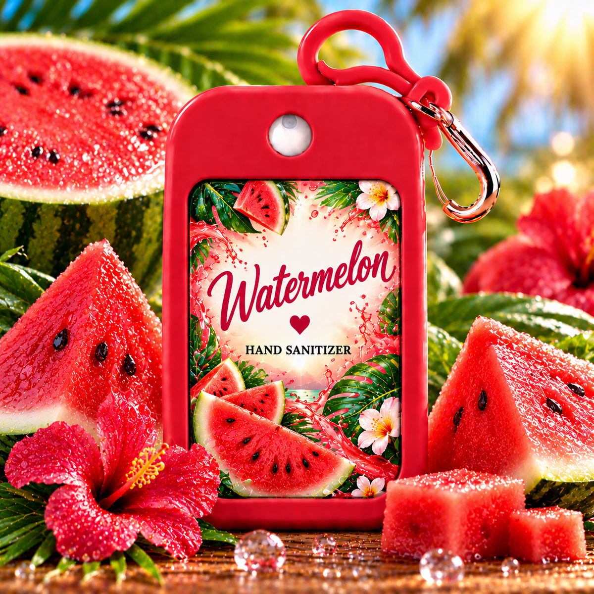 Custom Hand Sanitizer + Holder | Choose Your Scent & Design