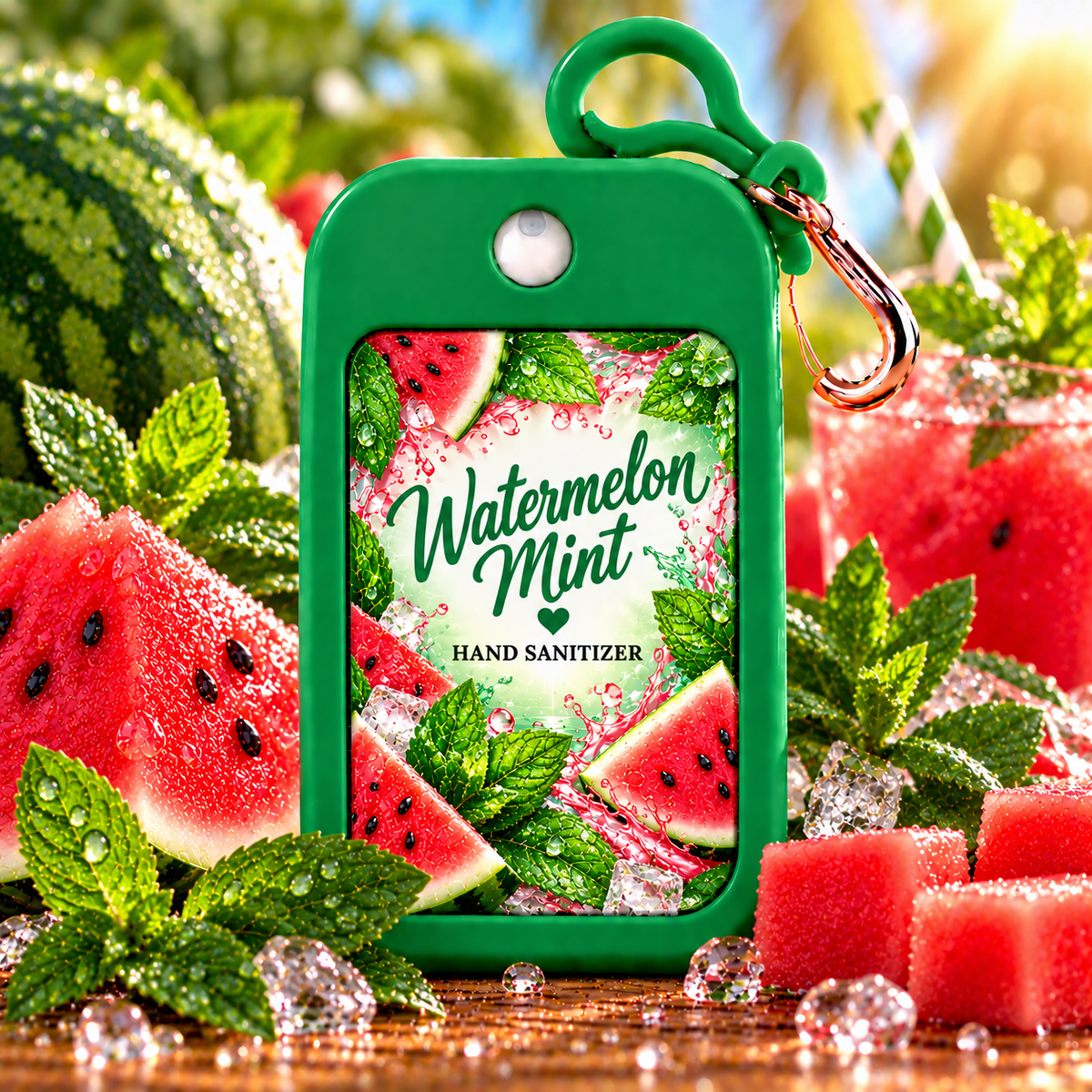 Custom Hand Sanitizer + Holder | Choose Your Scent & Design