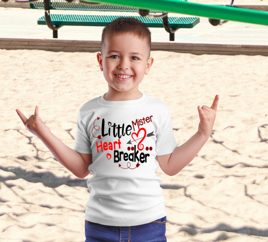 Little Mister Heart breaker Valentine's day shirt