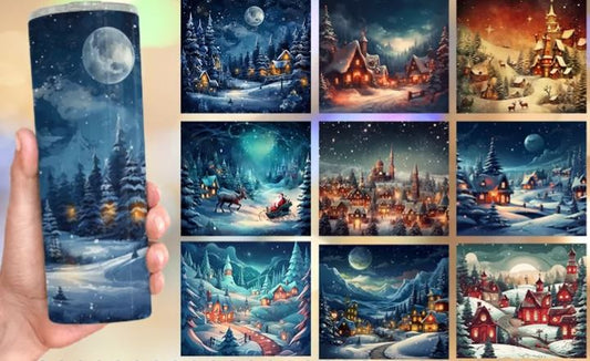 Winter Nights Tumbler