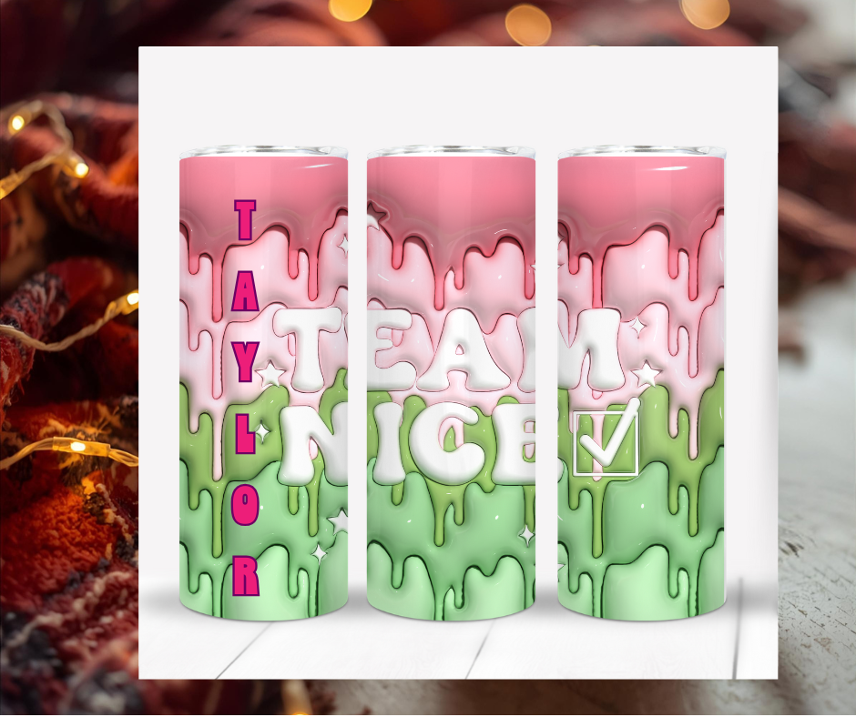 Custom Holiday Tumblers